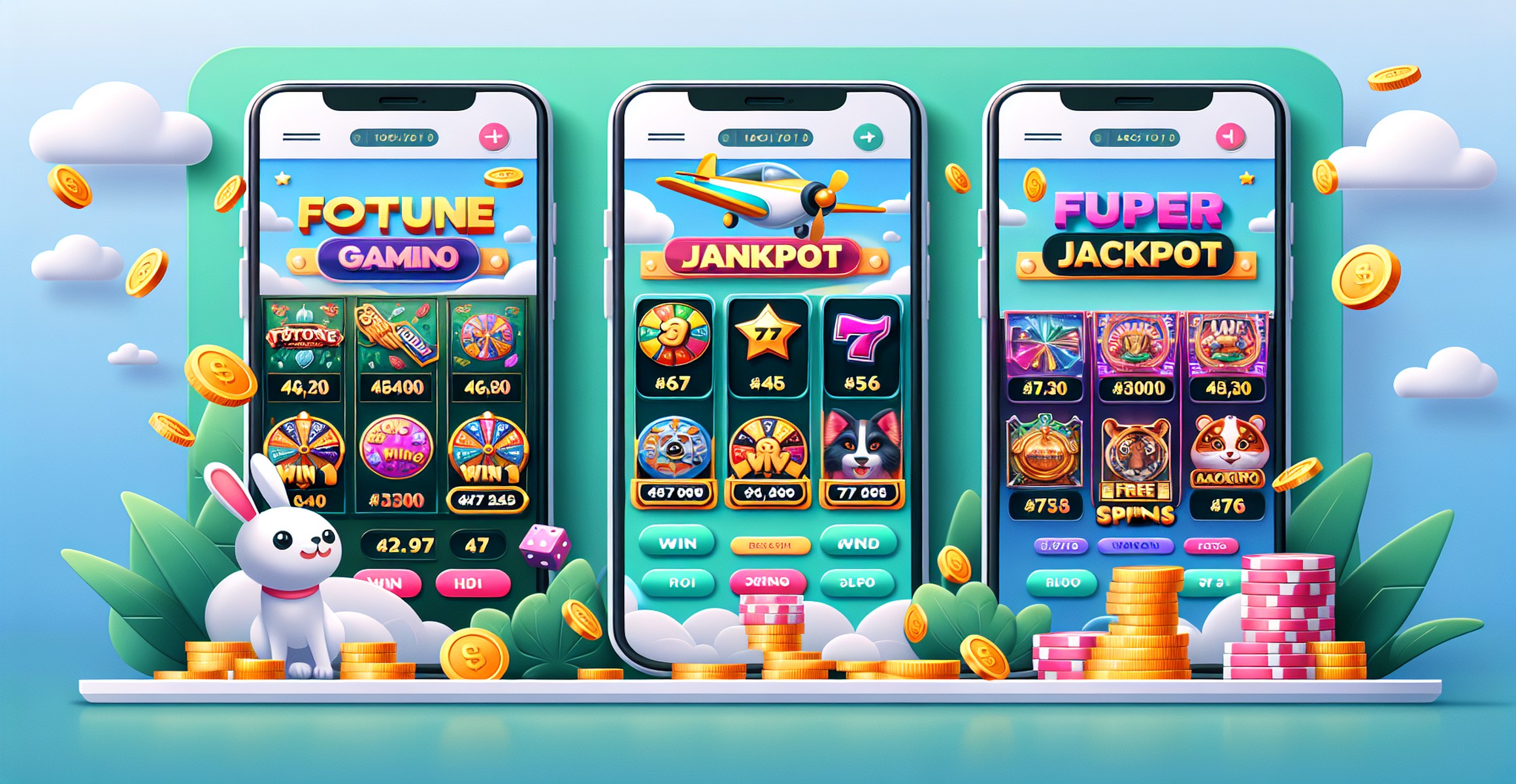 Fortune Rabbit Slots - Thrilling slot game featuring rabbits at HC.